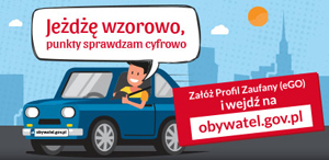 Jeżdżę wzorowo punkty sprawdzam cyfrowo