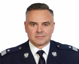 wizerunek Komendanta Wojewódzkiego Policji w Krakowie